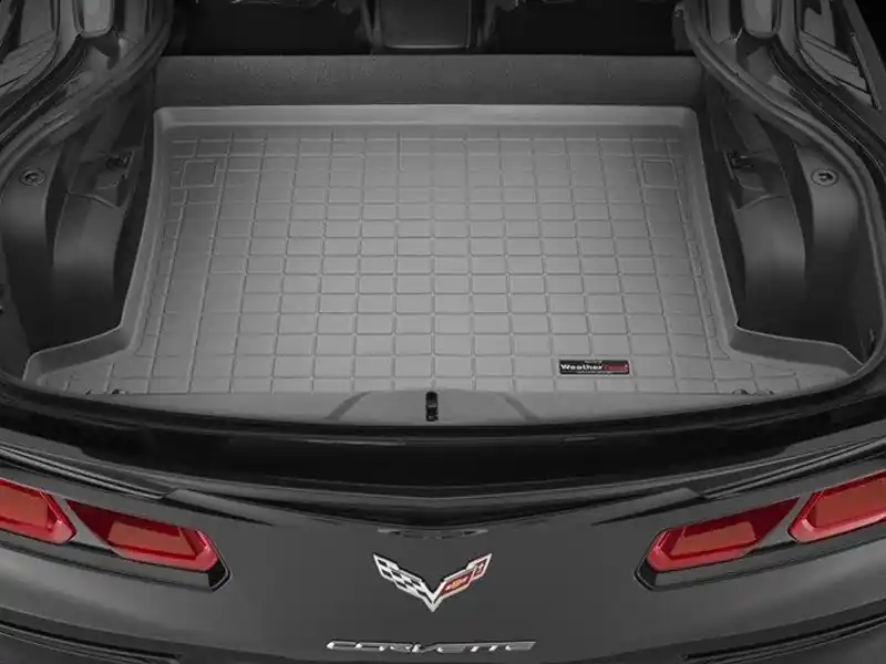 WeatherTech Trunk Cargo Liner, Gray :: 2014-2019 C7 Corvette Coupe Best Price