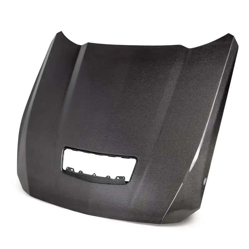 Direct From Factory Anderson Composites Type-OE Double Sided Hood, Carbon Fiber :: 2024-2025 Ford Mustang