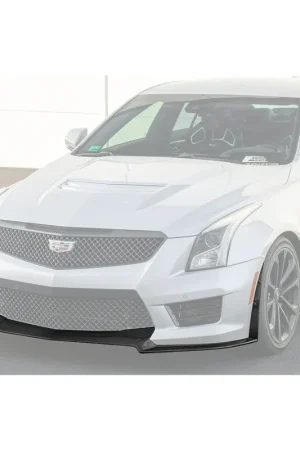 Secure Checkout Cadillac ATS-V Track Package Front Splitter w/ Side Wheel Arch, Carbon Fiber :: 2016-2019 Cadillac ATS-V