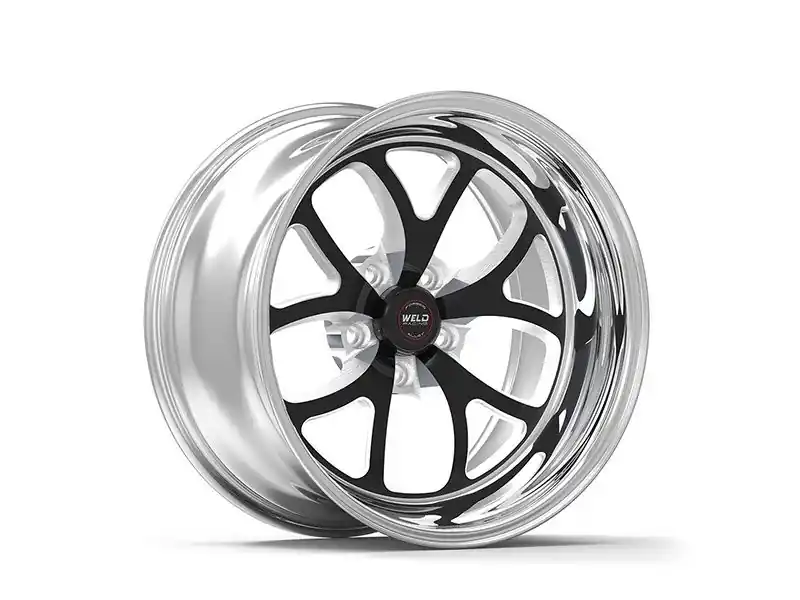 Top Pick Weld S76 Black Center Rear 17x9.5 :: 2010-2024 Camaro SS & ZL1