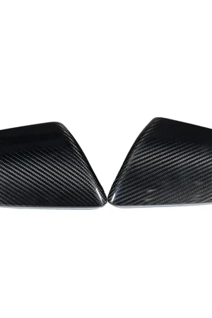 Viral APR Replacement Mirrors, Carbon Fiber :: 2015-2026 Ford Mustang w/o Turn Signals