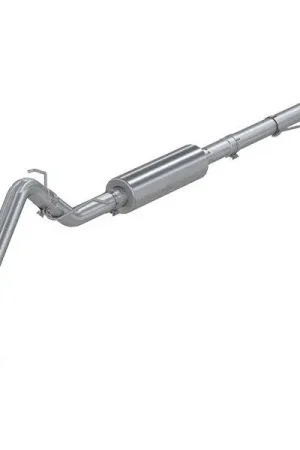 Hassle-Free Returns MBRP Armor Plus 3" Cat-Back Exhaust System w/ Single Side Exit, T409 Stainless Steel :: 2014-2018 Silverado & GMC Sierra 1500 4.3L, 5.3L