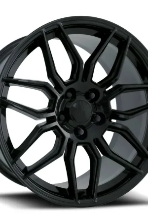 FR 401F C8 Z06 Replica Rear Wheel, Gloss Black, 20x12 :: 2006-2019 Corvette ZR1, Z06 & Grand Sport Viral