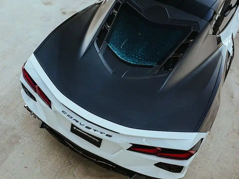 No Minimum Order Anderson Composites Type-OE Rear Hatch, Dry Carbon Fiber :: 2020-2025 C8 Corvette