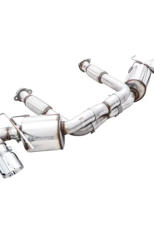 Cheap AWE Touring Edition 3" Cat-Back Exhaust System w/ 4.5" Chrome Silver Tips :: 2020-2026 C8 Corvette & E-Ray