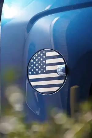 Fresh Stock Phastek American Flag Fuel Door Overlay :: 2014-2018 Silverado 1500