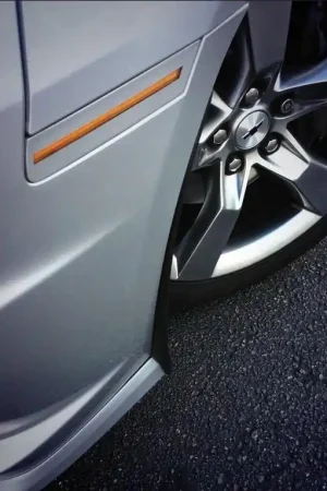 ACS Front Wheel Deflectors, Satin Black :: 2014-2015 Camaro SS w/ACS T4 Splitter One Day Deal