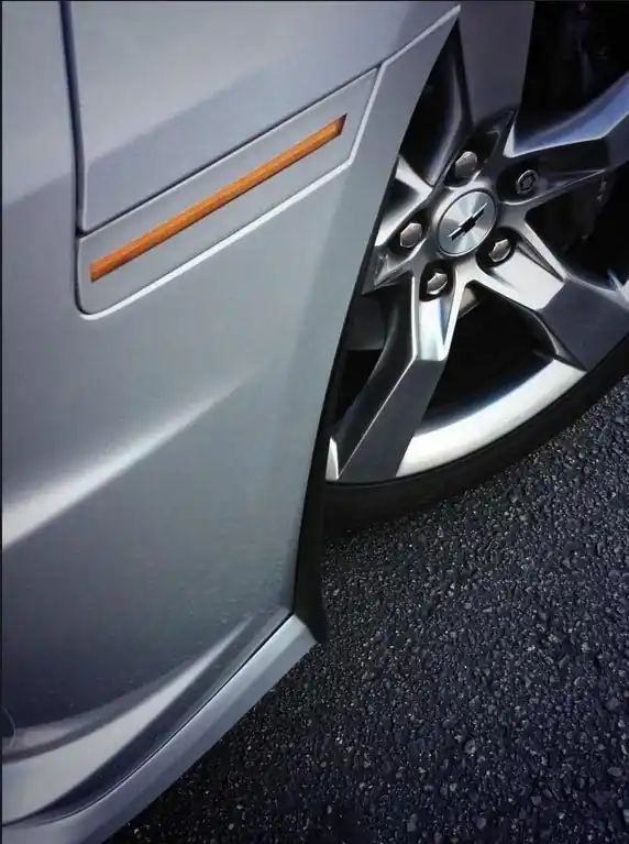 ACS Front Wheel Deflectors, Satin Black :: 2014-2015 Camaro SS w/ACS T4 Splitter One Day Deal
