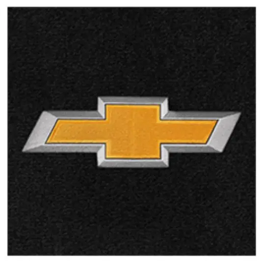 Buy Online Lloyd 2pc Front Ultimat Floor Mats, Black Mats w/ Gold Chevy Bowtie Logo :: 2016-2024 Camaro