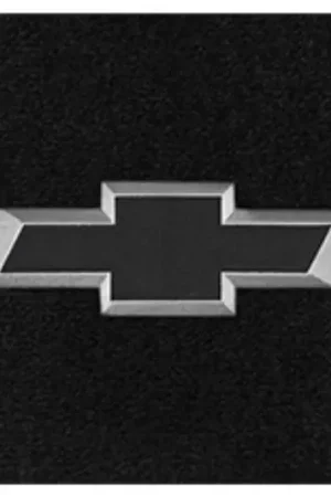 Lloyd 2pc Ultimat Front Floor Mats, Black Mats w/ Black Chevy Bowtie Logo :: 2010-2015 Camaro Top Pick
