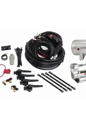 Deal Air Lift Performance 3H 3/8" Line, w/ Compressor, 2.5 Gallon Raw Aluminum Tank :: 2010-2024 Camaro