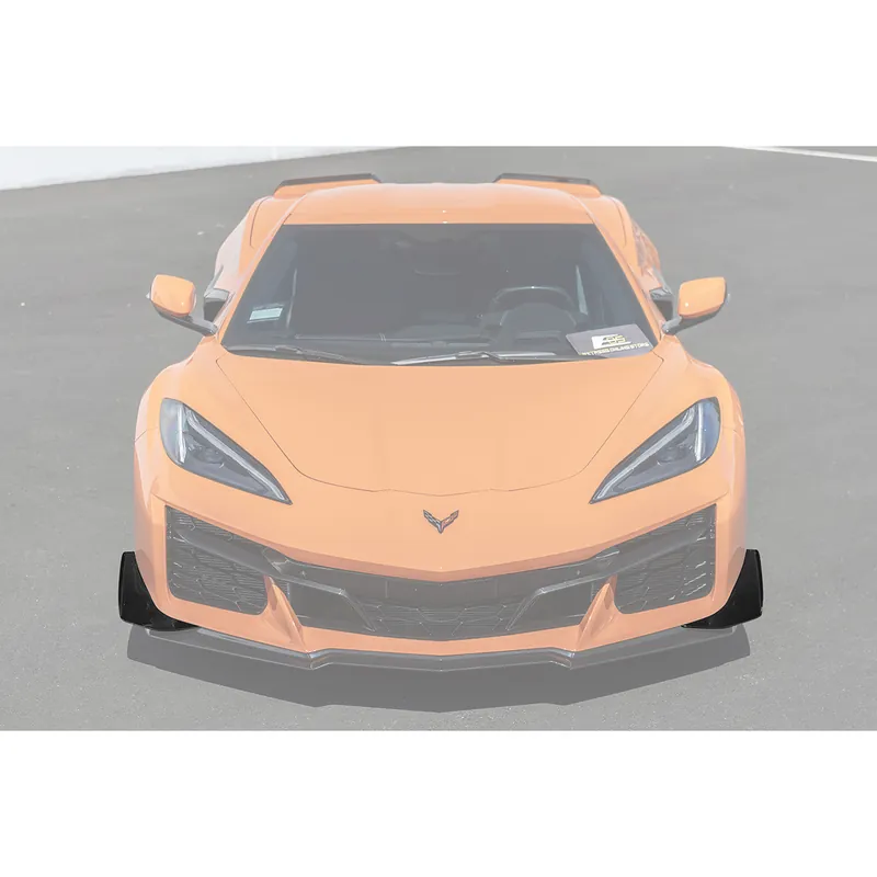 Buy Online C8 Corvette Front Side Canards, Carbon Flash :: 2023-2026 Corvette C8 Z06 & E-Ray