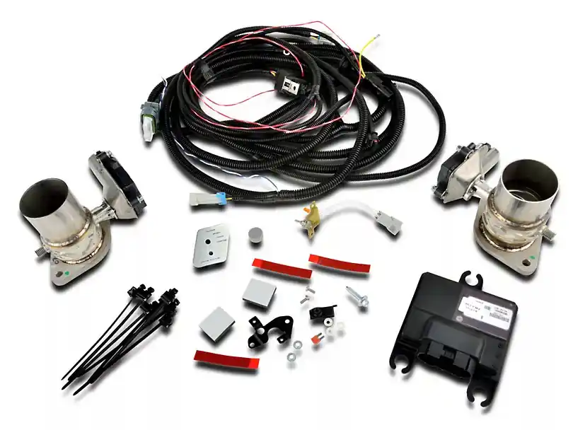 Roush Active Exhaust Upgrade Kit :: 2015-2023 Ford Mustang Professional Grade