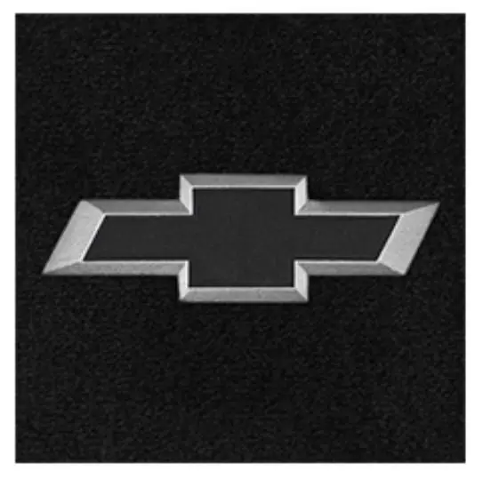 Place Order Lloyd 4pc Front Ultimat Floor Mats, Black Mats w/ Black Chevy Bowtie Logo :: 2016-2024 Camaro