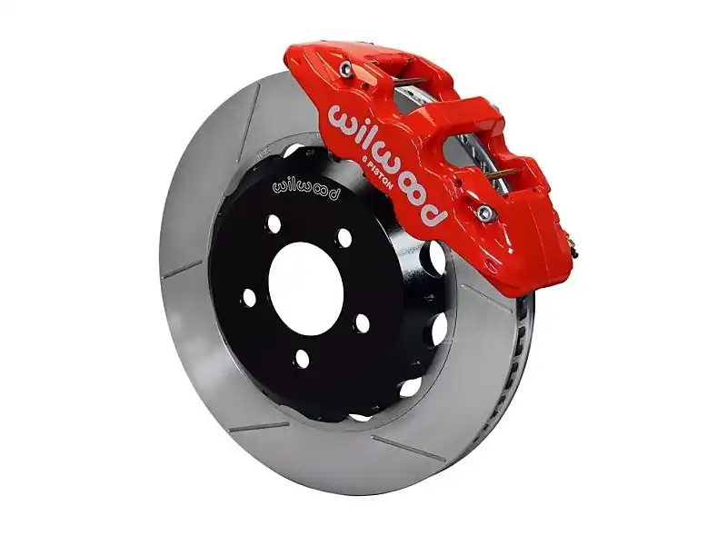 Wilwood AERO6 Front Big Brake Kit, Red 6 Piston Calipers, 15" Slotted Rotors :: 2016-2019 Camaro Today Only