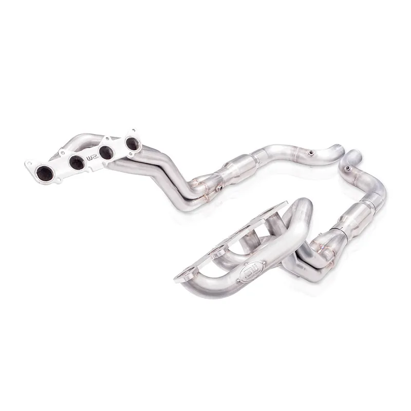 Stainless Works 1-7/8" Long Tube Headers w/ 3" High Flow Cats, Performance Connection :: 2015-2020 Mustang GT350 Free Returns