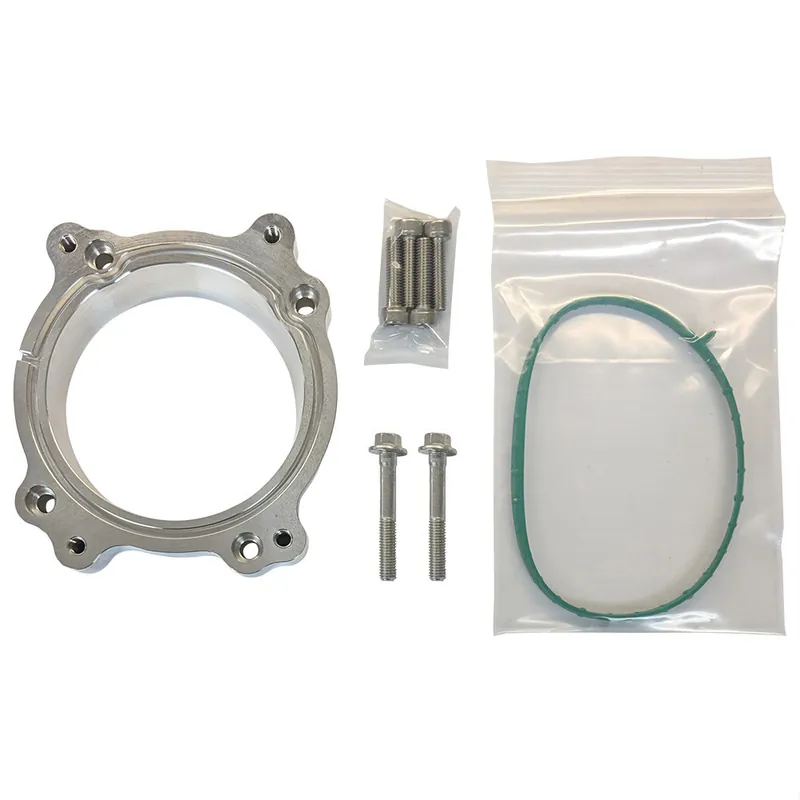 Ford Performance 87mm Throttle Body Adapter :: 2015-2023 Ford Mustang GT Free Delivery