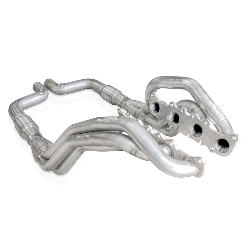 Top Rated Stainless Power 1-7/8" Long Tube Headers w/ 3" High-Flow Cats, Factory Connection :: 2015-2026 Mustang GT, Mach 1 & Dark Horse