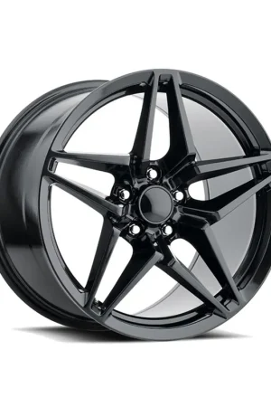 Free Returns FR 29 C7 ZR1 Replica Front Wheel, Satin Black, 19x10 :: 2006-2019 Corvette ZR1, Z06 & Grand Sport