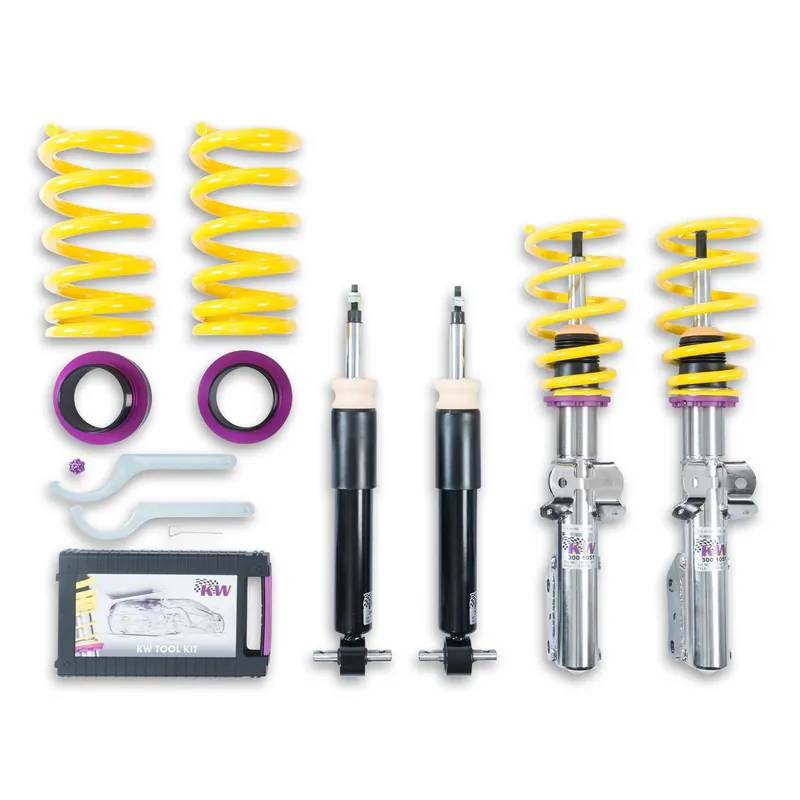 KW Suspension V1 Coilover Kit :: 2015-2017 Ford Mustang w/o Electronic Dampers Hot Deal