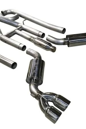 MRT 3" Version 2 Cat-Back Exhaust System, w/ 4" Quad Polished Tips :: 2016-2024 Camaro SS Shop Now