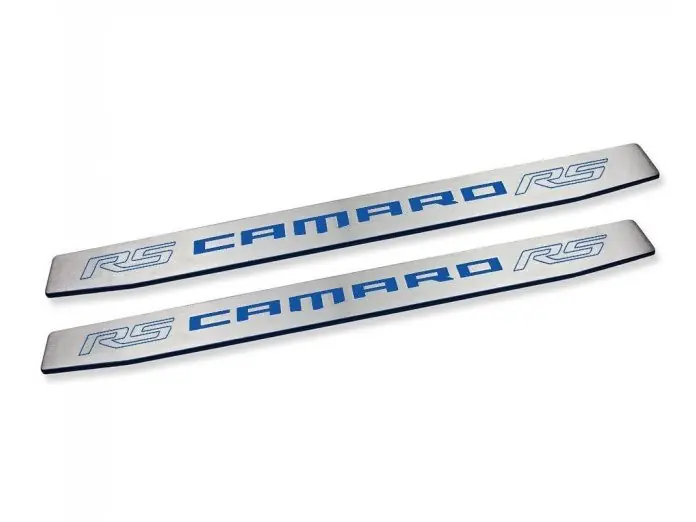 American Brother Designs Door Sills, RS Logo :: 2016-2024 Camaro Order Now