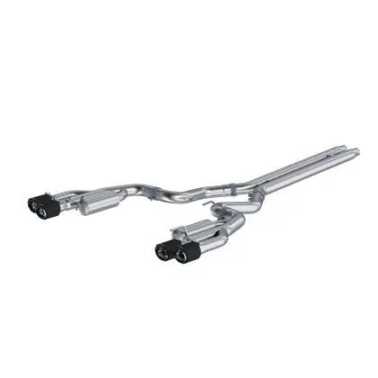 Holiday Sale MBRP Armor Pro Race 3" Cat-Back Exhaust System w/ 4" Quad Carbon Fiber Tips :: 2018-2023 Ford Mustang GT w/ Non-Active Exhaust