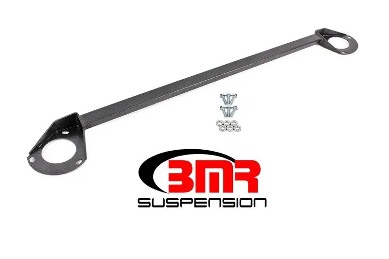 BMR Strut Tower Brace, Black Hammertone :: 2016-2024 Camaro SS Money Back Guarantee