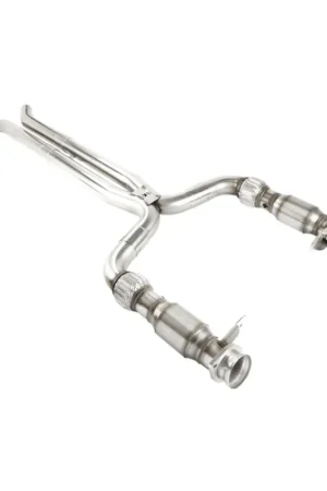 Direct From Manufacturer Kooks 3" x 2-3/4" Stainless Steel Green Catted X-Pipe :: 2015-2020 Ford Mustang GT350 w/ Kooks Headers