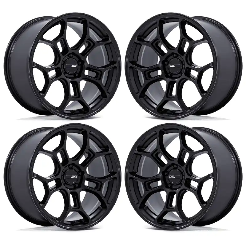 American Racing GT Street Wheel Set, Matte Black, 20x10/20x11 :: 2015-2025 Ford Mustang New Release