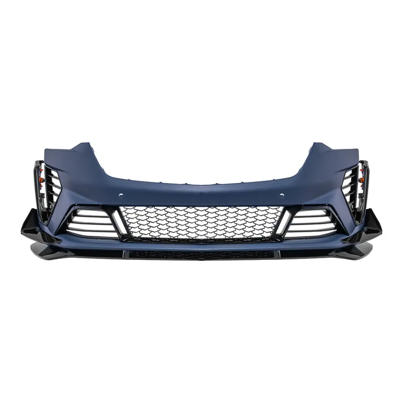 Modern Cadillac CT4-V Blackwing Style Front Bumper Conversion Kit w/ Grille :: 2020-2026 Cadillac CT4-V