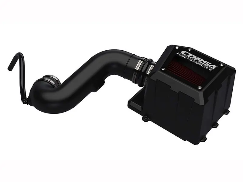 Corsa Performance DryTech Filter Closed Box Air Intake :: 2019-2026 Silverado & GMC Sierra 1500 5.3L In Demand