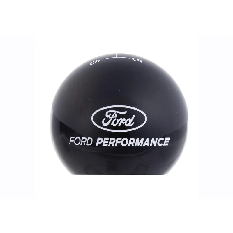Free Shipping Ford Performance 6 Speed Shift Knob w/ Ford Performance Logo, Black :: 2015-2025 Ford Mustang