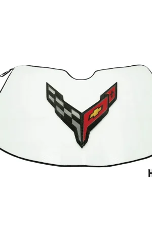 Latest Holda Sunshield with Logo :: 2020-2025 C8 Corvette