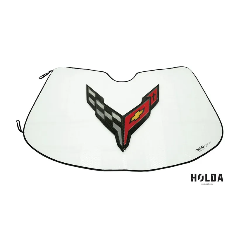 Latest Holda Sunshield with Logo :: 2020-2025 C8 Corvette