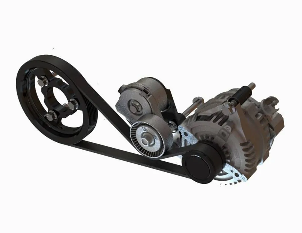 Whipple Alternator Relocation Kit :: 2015-2026 Ford Mustang Certified