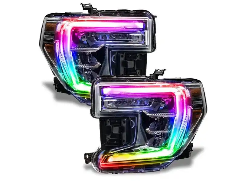 Oracle ColorSHIFT DRL Headlight Upgrade Kit :: 2019-2021 GMC Sierra 1500 Same Day Shipping