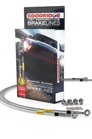 Deal Goodridge G-Stop Brake Line Kit, Set of 4 :: 2016-2024 Camaro LS, LT w/o HD Brakes