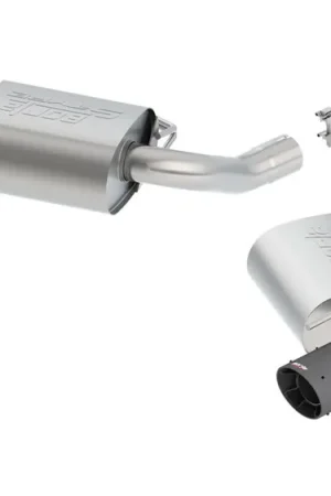 Borla 2.75" S-Type Axle-Back Exhaust System w/ 4.5" Dual Carbon Fiber Tips :: 2016-2024 Camaro SS w/o NPP Special Offer