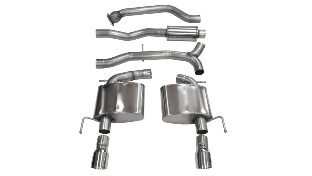 Corsa Sport Cat-Back Exhaust With Polished Tips :: 2013-2019 Cadillac ATS-V Get Yours