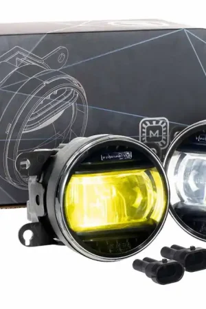 Morimoto XB Evo+ Type S LED Fog Lights, White & Yellow :: 2015-2017 Ford Mustang Fast Shipping
