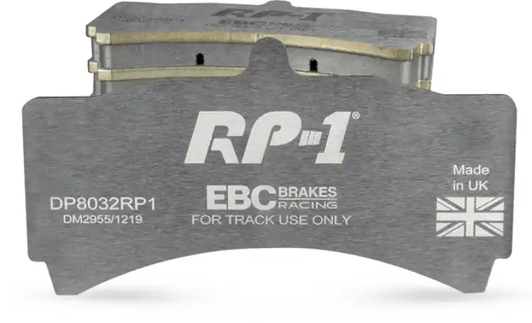 Get Yours EBC Racing RP-1 Front Brake Pads :: 2015-2023 Ford Mustang GT