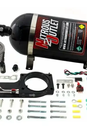 Popular Nitrous Outlet Hardline Plate System, 15lb Bottle :: 2014-2019 C7 Corvette Stingray & Grand Sport