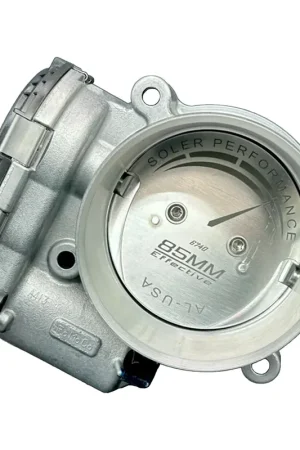 Best Seller Soler Performance Ported Throttle Body, 80mm (85mm Eff.) :: 2015-2017 Ford Mustang GT