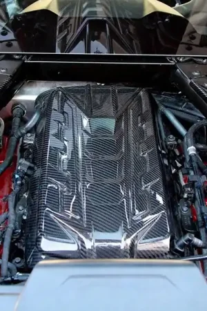 Premium APR Engine Plenum Cover, Carbon Fiber :: 2020-2026 C8 Corvette