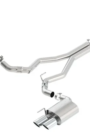 Mega Sale Borla 3" ATAK Cat-Back Exhaust System w/ 4" Quad Polished Tips :: 2018-2023 Ford Mustang GT w/ Non-Active Exhaust
