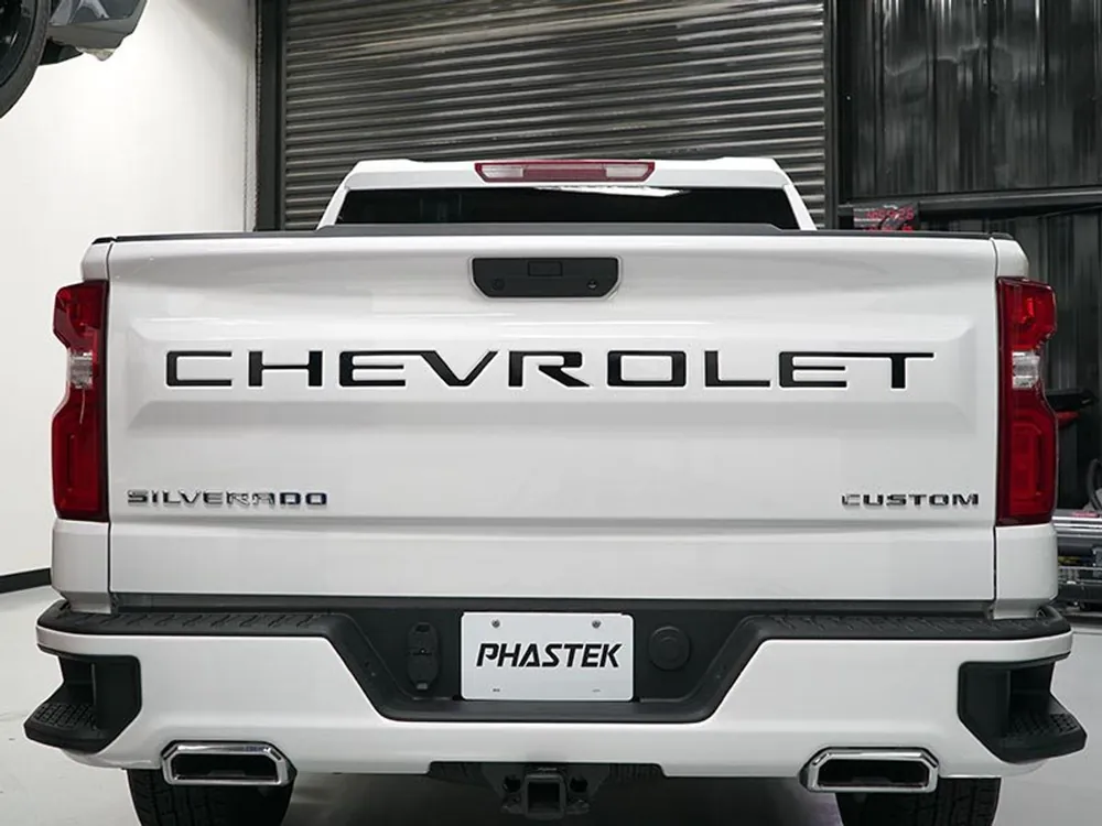 Phastek Tailgate Letters :: 2019-2026 Silverado Handmade