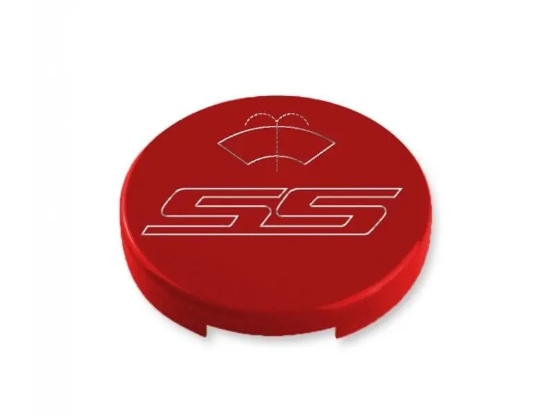 Today Only American Brother Designs Washer Fluid Cap Cover, SS Logo :: 2010-2024 Camaro SS