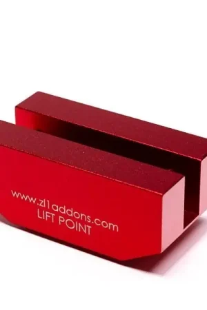 Luxury ZL1 Addons Lift Pads, Red :: 2010-2015 Camaro