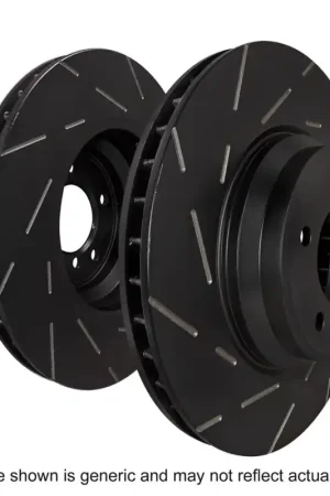 EBC USR Slotted Rear Rotors :: 2015-2023 Ford Mustang V6 & EcoBoost w/o Performance Pack Last Chance